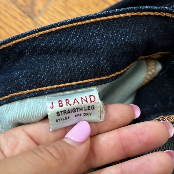 J Brand Women’s Straight Leg Blue Jeans Size 28 - Picture 6 of 7